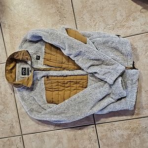 Billabong Sustainable A/Div Glacier Mock Neck Zip-Up Jacket Sz: M like NEW